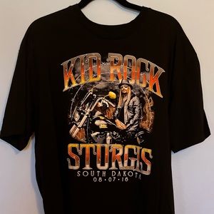 2016 kid rock band tshirt sturgis
